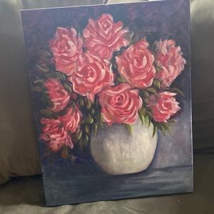 16by20 oil painted canvas